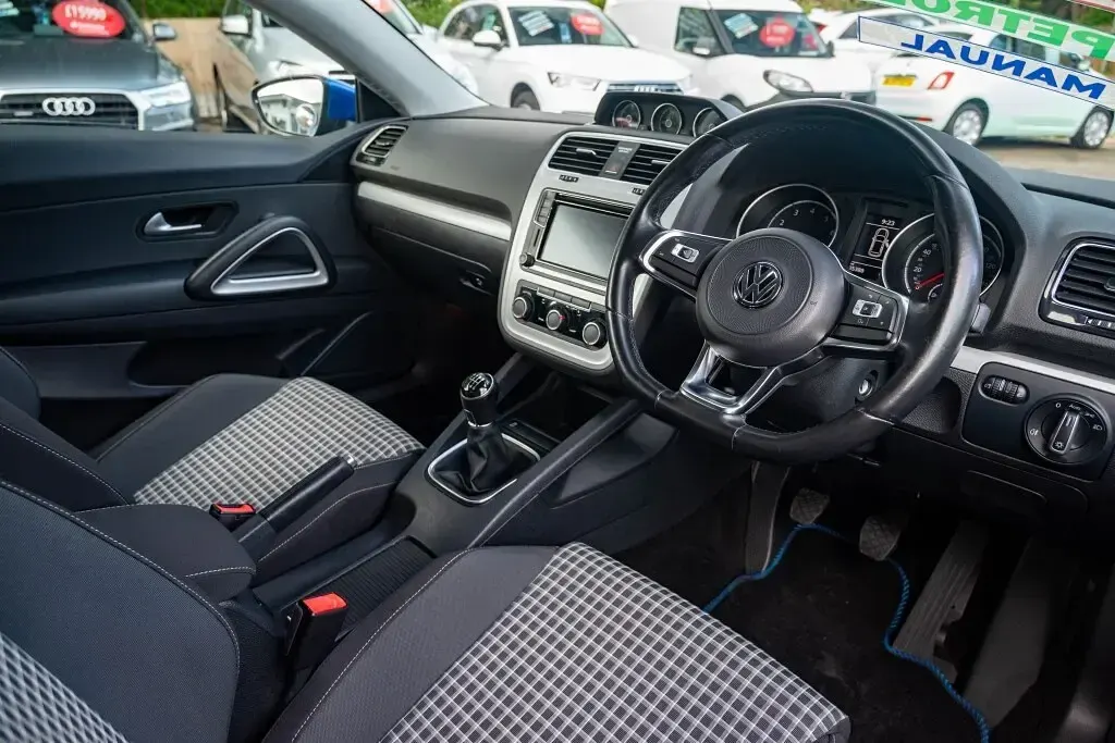 Used VW Scirocco 2017 Blue Coupe