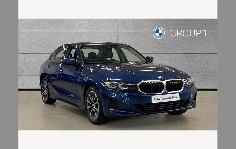 Used BMW 320 Sport Line 184 HP (135 kW) 2023 Blue Sedan