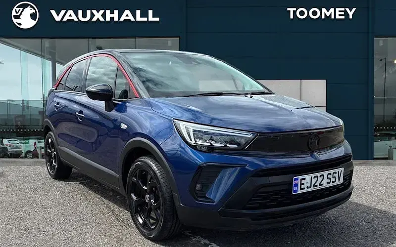 Used Vauxhall Crossland GS Line 110 HP (80 kW) 2022 SUV