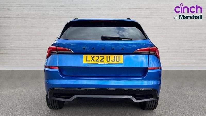 Used Skoda Kamiq Monte Carlo 115 HP (84 kW) 2022 Blue SUV