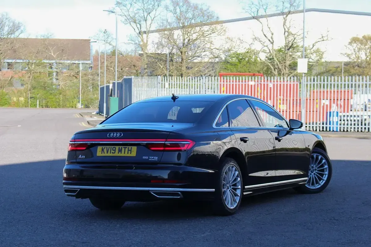 Used Audi A8 S-Line 340 HP (250 kW) 2019 Black Sedan