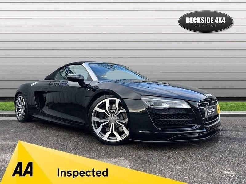 Black Used 2014 Audi R8 Spyder Business Cabriolet | £49,990 - Image 1/4