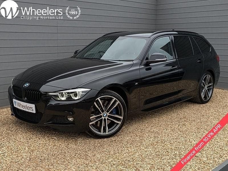 Black Used 2017 BMW 335 M Sport Estate | £16,995 (Fair price) - Image 1/4