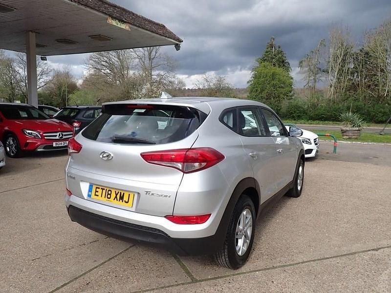 Used Hyundai Tucson 116 HP (85 kW) 2018 Silver SUV