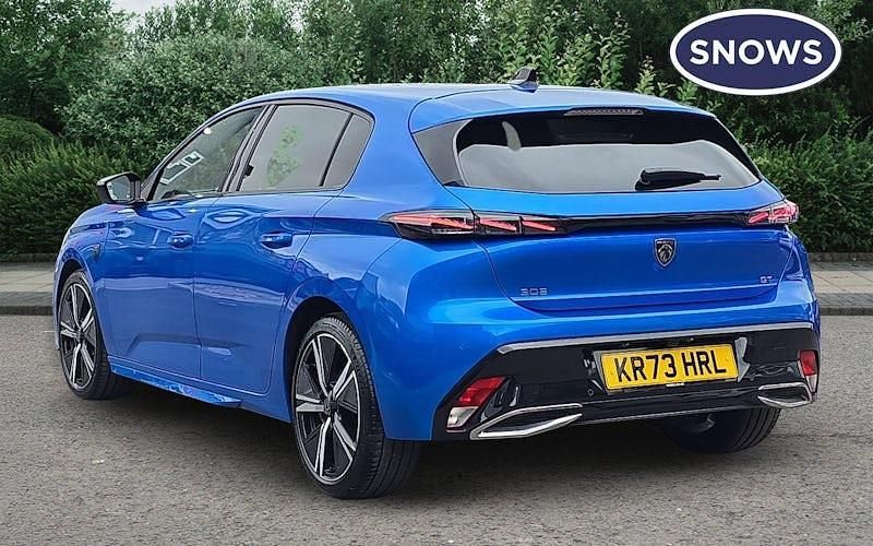 Used Peugeot 308 GTi 131 HP (96 kW) 2023 Blue Hatchback