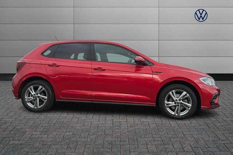 Used VW Polo R-line 110 HP (80 kW) 2023 Red Hatchback