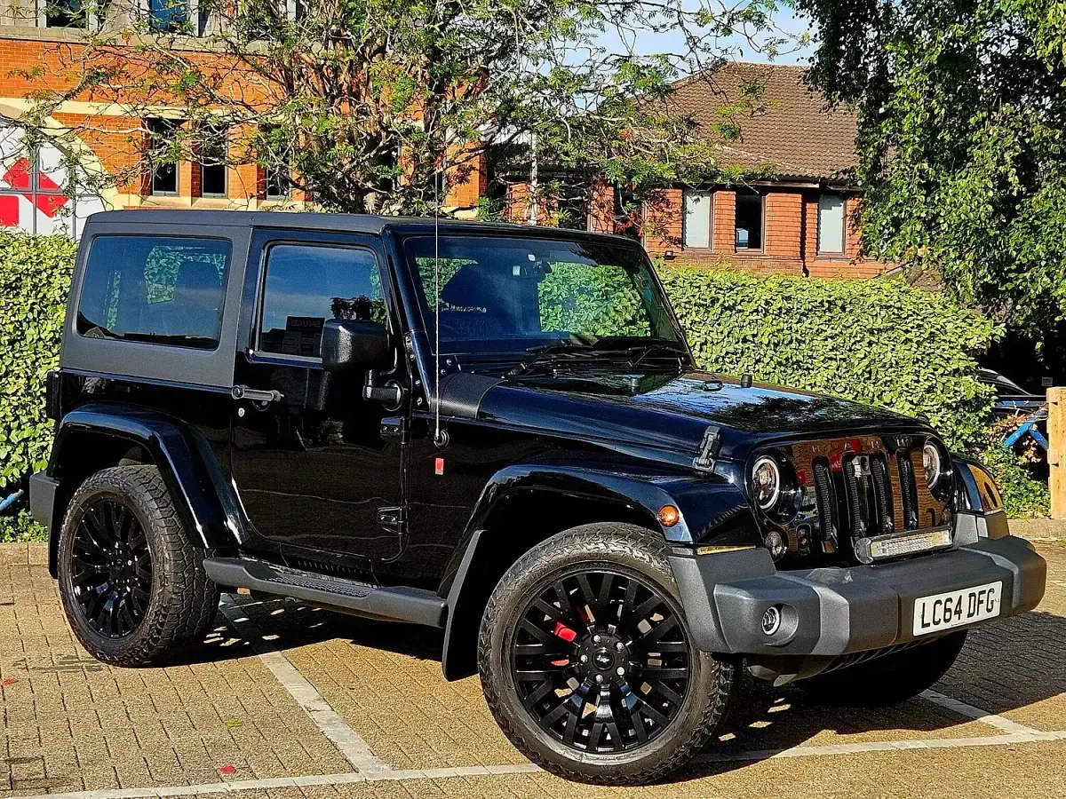 Used Jeep Wrangler Sahara 2014 Black SUV