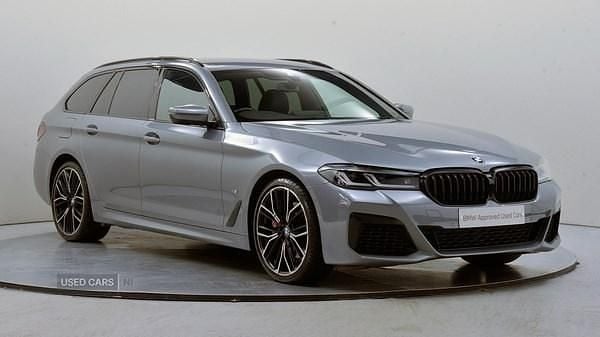 Grey Used 2023 BMW 520 M Sport Estate | £31,995 (Fair price) - Image 1/4