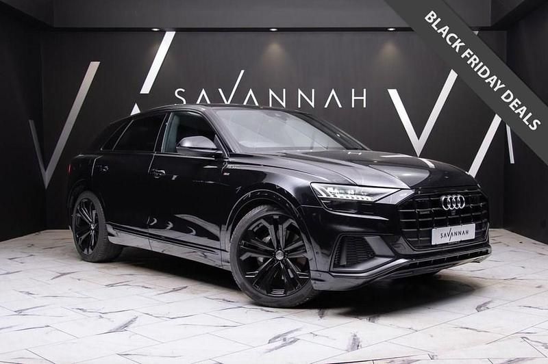 Black Used 2018 Audi Q8 Advanced SUV | £41,690 (Super price) - Image 1/4