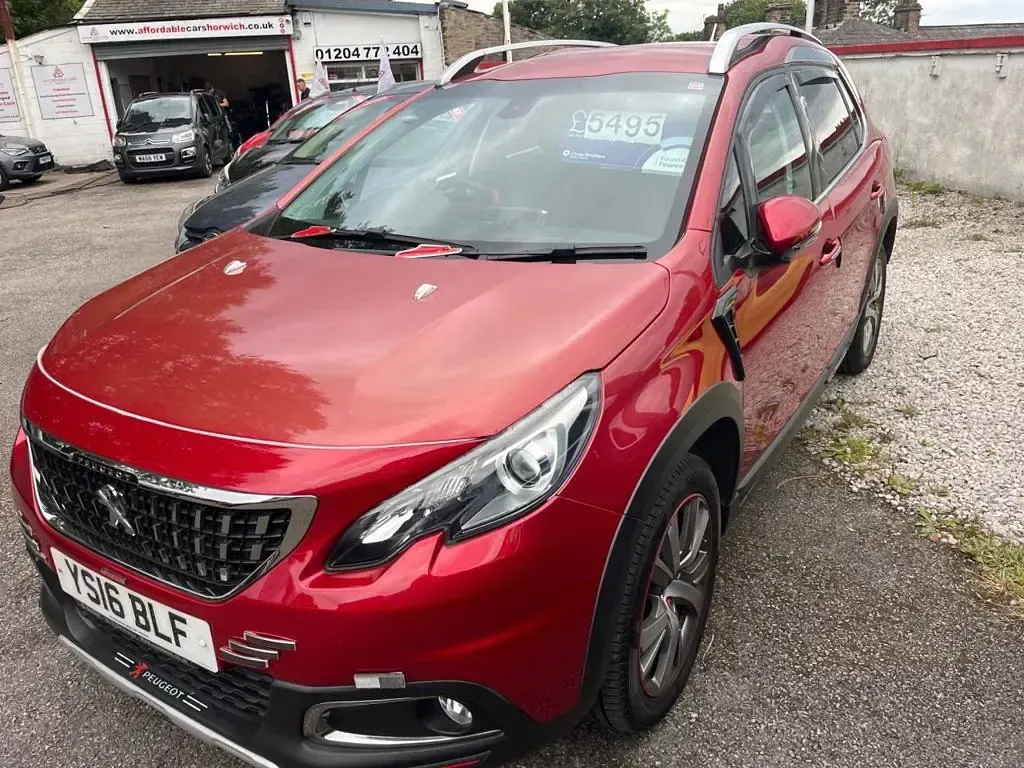 Used Peugeot 2008 Allure 110 HP (80 kW) 2016 Red SUV