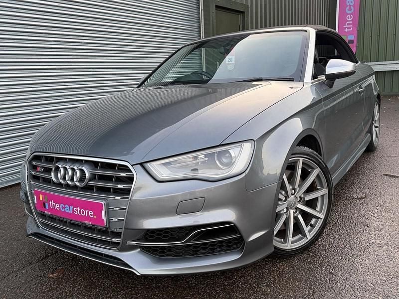 Used Audi S3 Cabriolet 300 HP (220 kW) 2015 Grey Cabriolet
