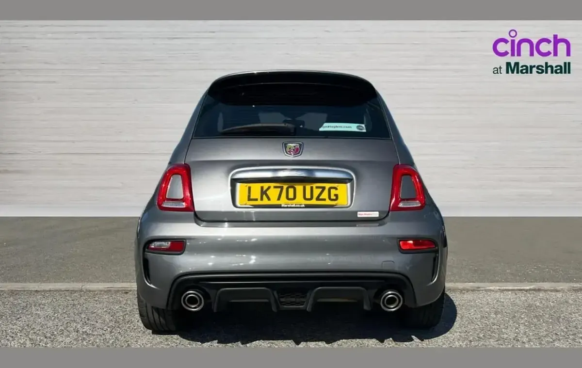 Used Abarth 595 144 HP (105 kW) 2020 Grey Hatchback