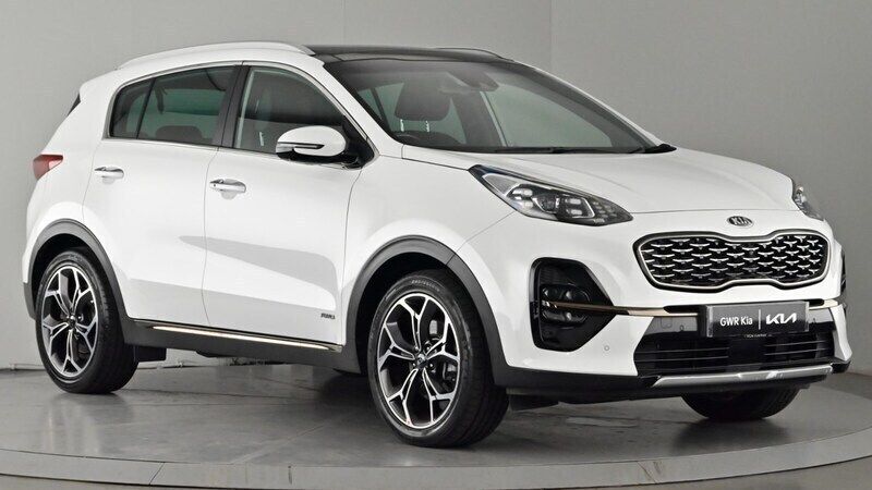 White Used 2019 Kia Sportage GT-Line S SUV | £16,950 (Fair price) - Image 1/4