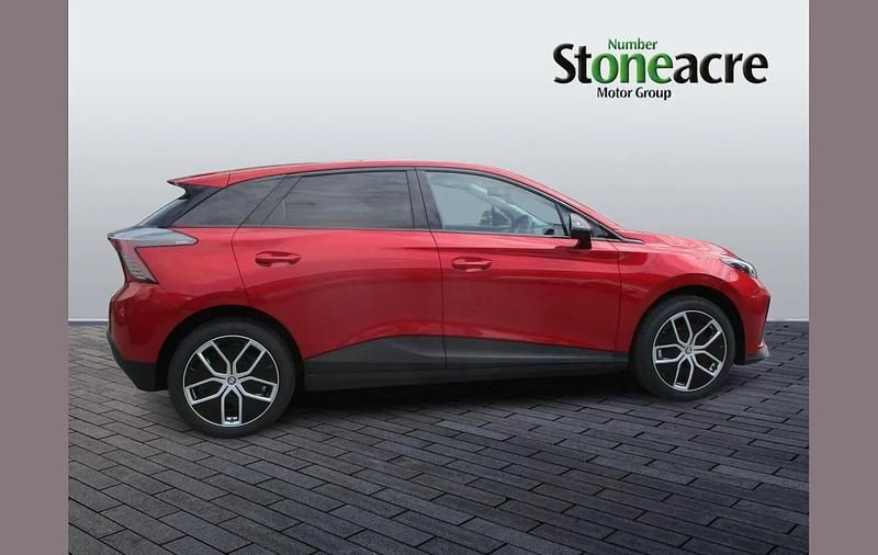 New MG MG4 EV Trophy 180 kW (245 HP) 2025 Red Hatchback