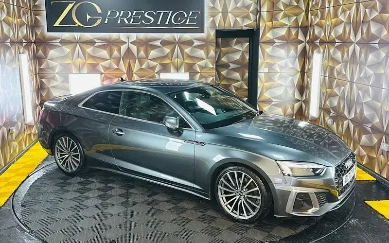Used Audi A5 S-Line 163 HP (119 kW) 2022 Grey Coupe