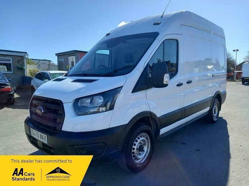 Used Ford Transit 130 HP (95 kW) 2021 White Van