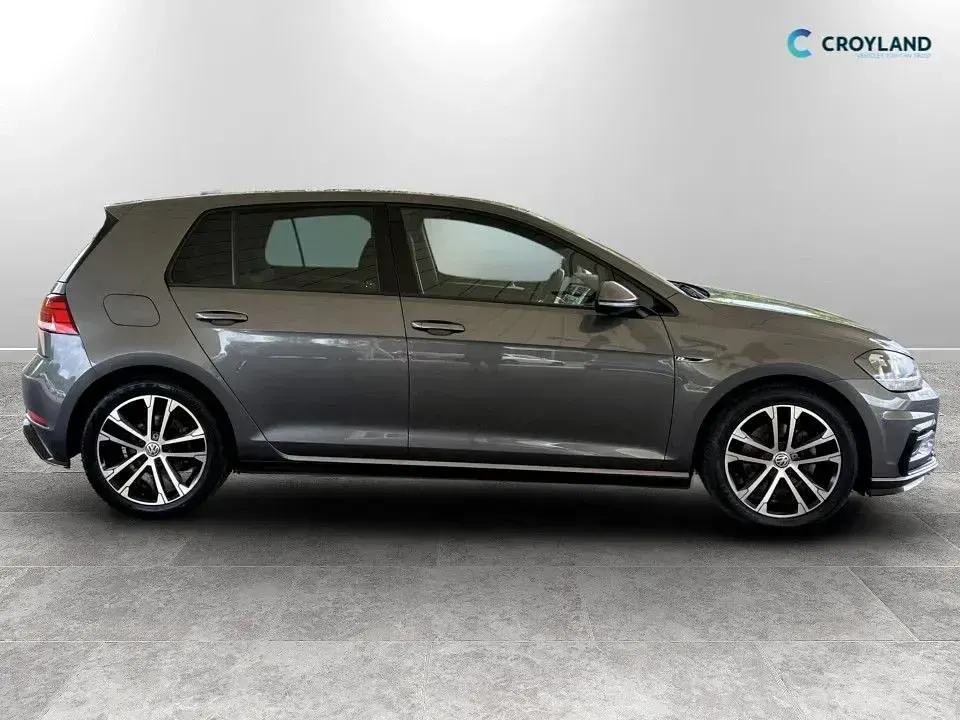 Used VW Golf VII R-line 150 HP (110 kW) 2017 Grey Hatchback