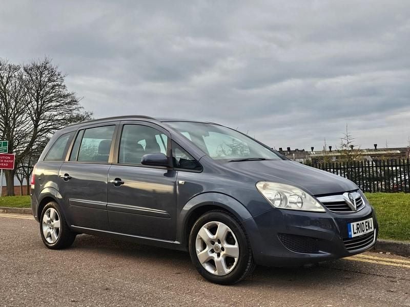 Used Vauxhall Zafira 115 HP (84 kW) 2010 Blue MPV