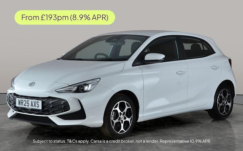 White Used 2025 MG MG3 SE Hatchback | £14,884 (Fair price) - Image 1/3