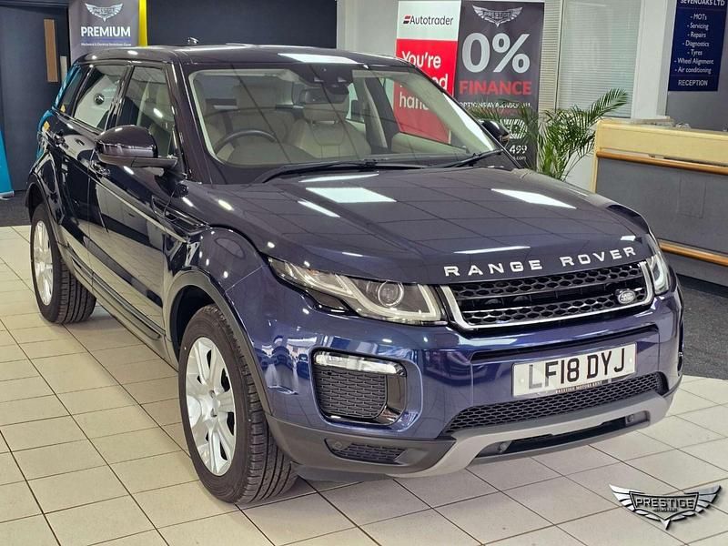 Blue Used 2018 Land Rover Range Rover evoque SE Estate | £9,995 (Fair price) - Image 1/4