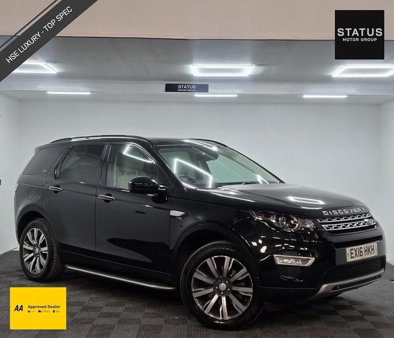 Black Used 2016 Land Rover Discovery Sport HSE Luxury SUV | £11,995 (A bit pricey) - Image 1/4