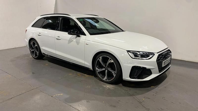 White Used 2022 Audi A4 Black Edition Estate | £23,998 (A bit pricey) - Image 1/3