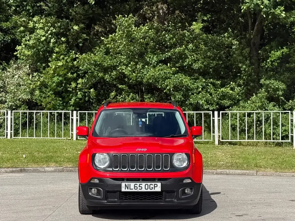 Used Jeep Renegade Longitude 120 HP (88 kW) 2015 Red SUV