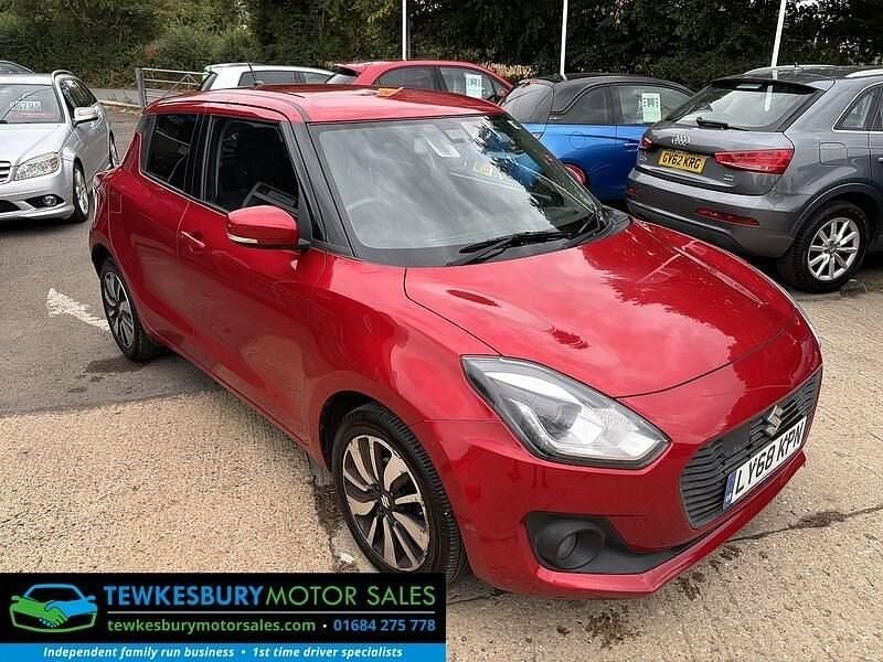 Red Used 2018 Suzuki Swift SZ5 Hatchback | £8,995 (Fair price) - Image 1/4