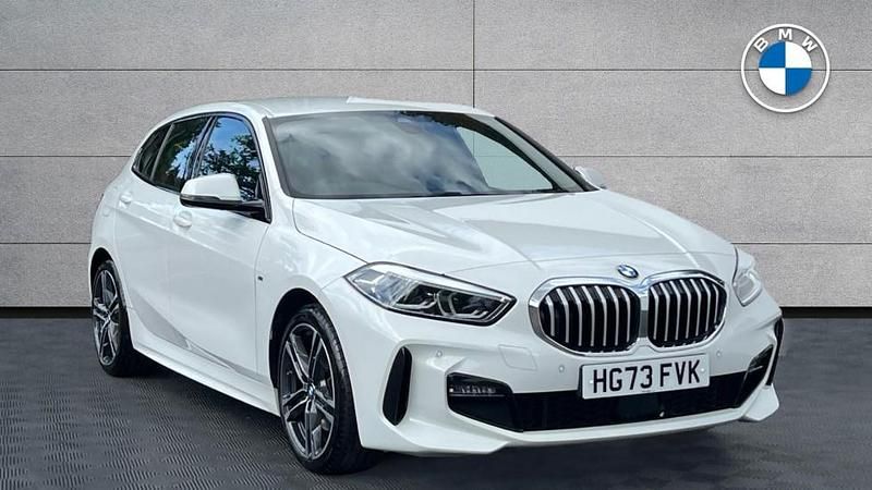 White Used 2023 BMW 118 M Sport Hatchback | £24,993 (Fair price) - Image 1/4