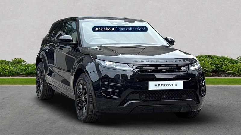 Black Used 2025 Land Rover Range Rover evoque Estate | £43,713 - Image 1/4