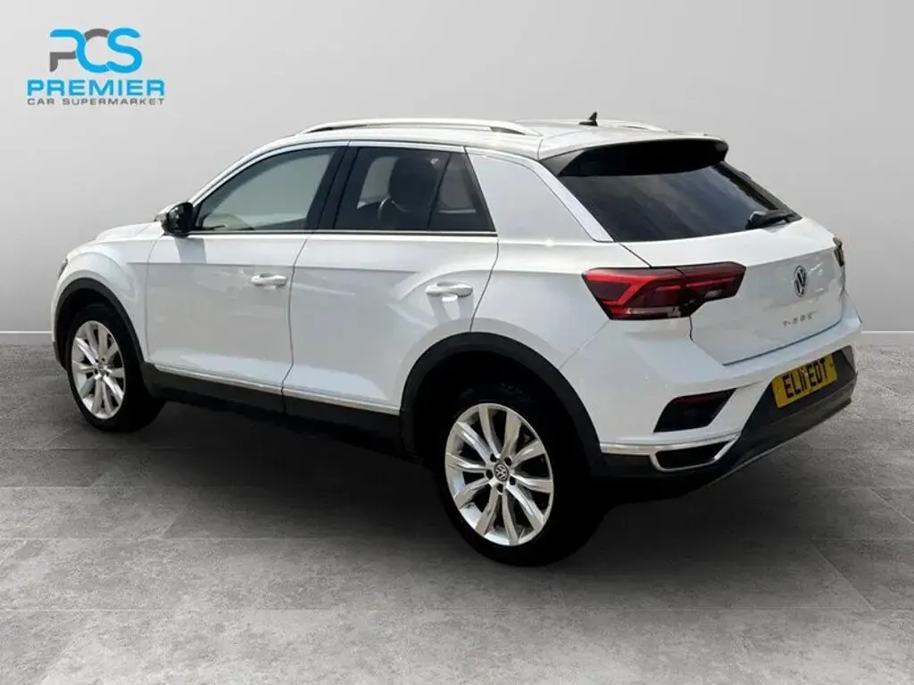 Used VW T-Roc SEL 115 HP (84 kW) 2019 White SUV