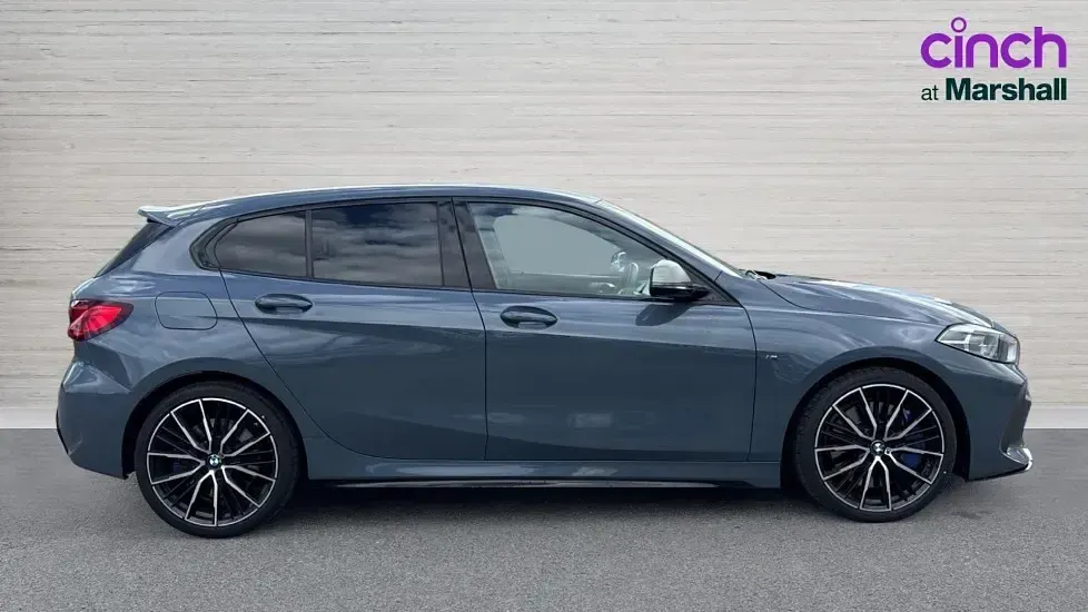 Used BMW M135 Comfort Edition 306 HP (225 kW) 2021 Grey Hatchback