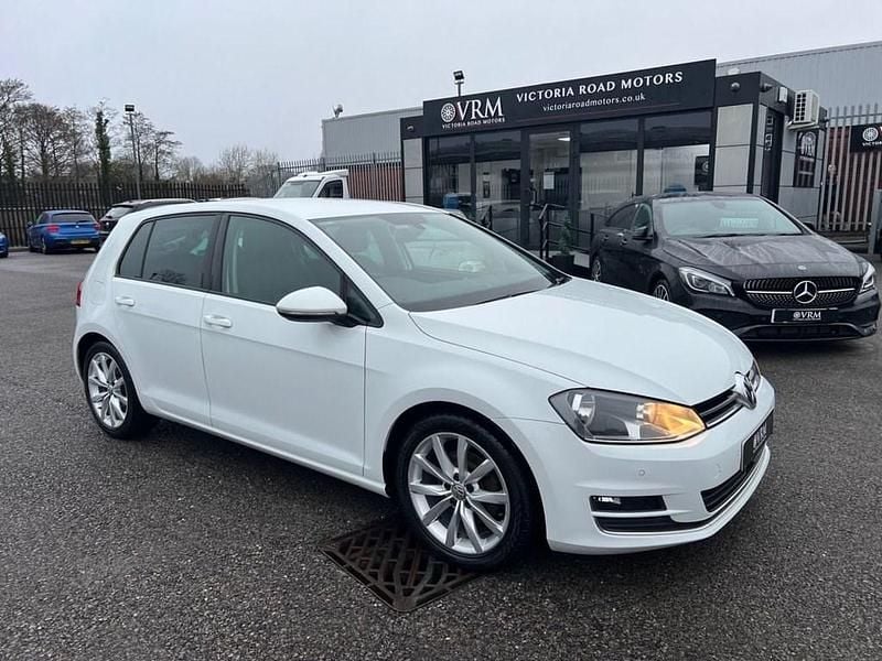Used VW Golf VII GT 150 HP (110 kW) 2014 White Hatchback