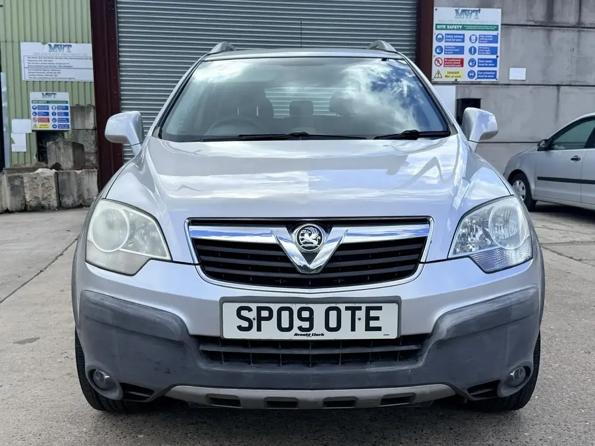 Used Vauxhall Antara 2009 Silver SUV
