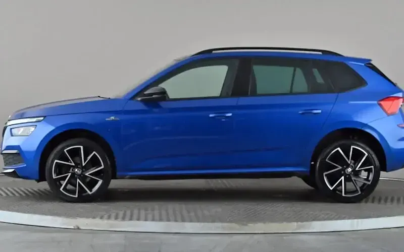 Used Skoda Kamiq Monte Carlo 150 HP (110 kW) 2022 Blue SUV