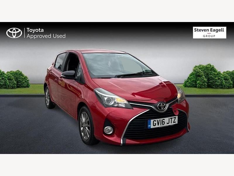 Red Used 2016 Toyota Yaris Hatchback | £8,995 (Expensive) - Image 1/3