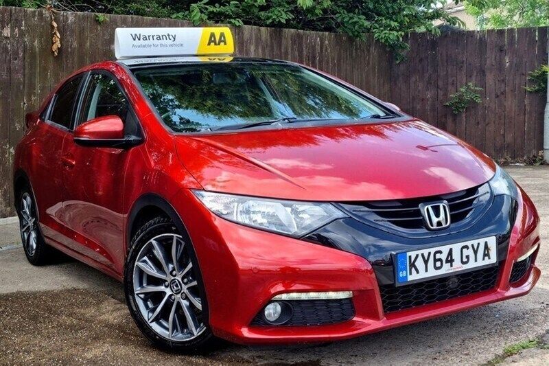 Red Used 2014 Honda Civic SR Hatchback | £4,995 (Fair price) - Image 1/1