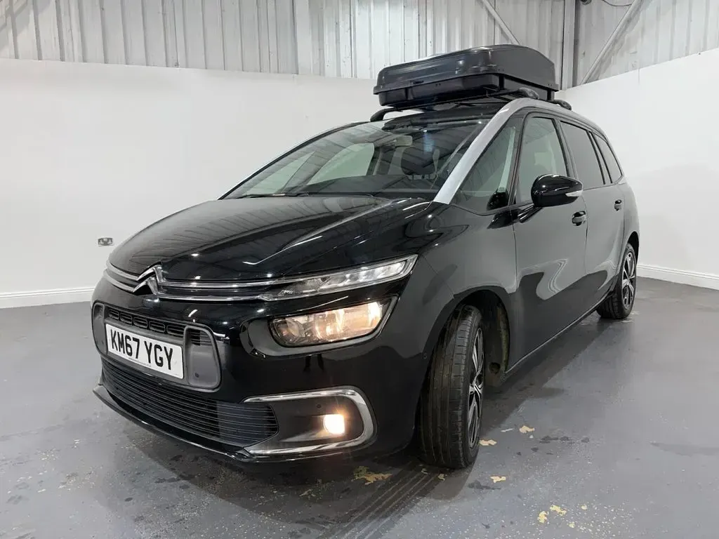 Used Citroën Grand C4 Picasso Feel 120 HP (88 kW) 2017 Black MPV