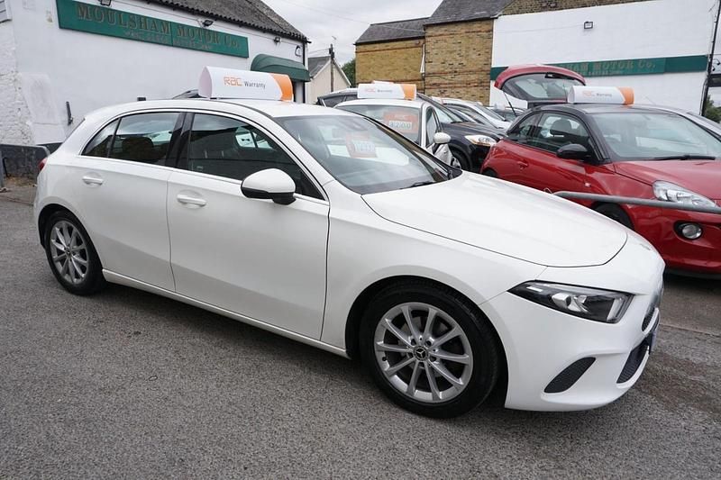 White Used 2018 Mercedes A180 Hatchback | £12,995 (Fair price) - Image 1/4