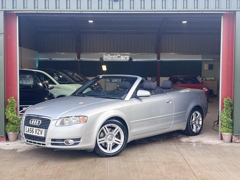 Used Audi A4 Cabriolet Sport 163 HP (119 kW) 2007 Silver Cabriolet