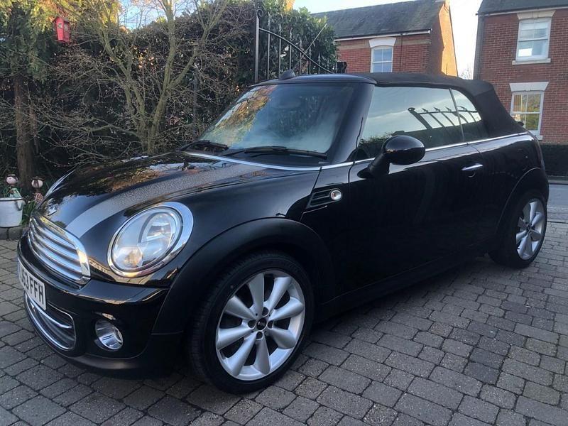 Used Mini Cooper Cabriolet 122 HP (89 kW) 2013 Black Cabriolet