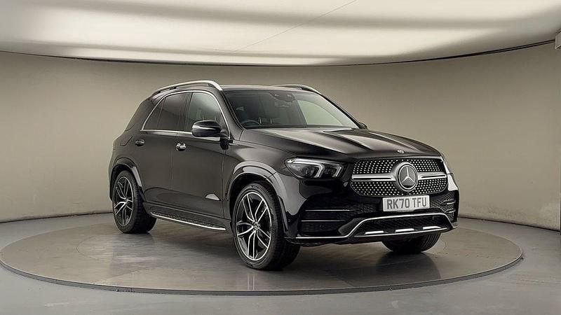 Obsidian black Used 2020 Mercedes GLE450 AMG AMG line SUV | £41,150 (Fair price) - Image 1/4