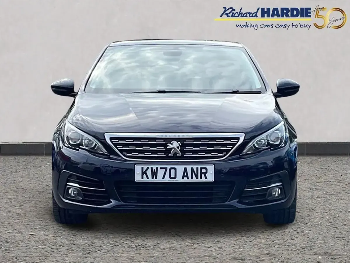 Used Peugeot 308 Allure 129 HP (94 kW) 2020 Blue Hatchback