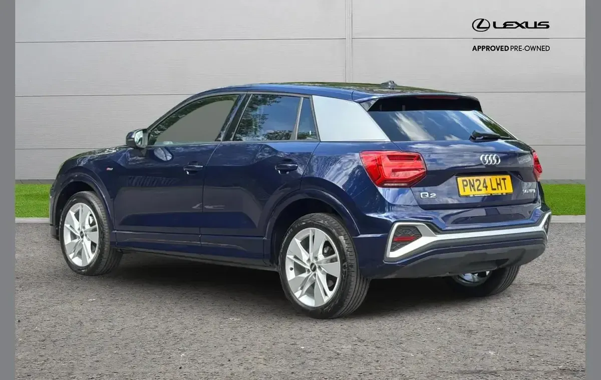 Used Audi Q2 S-Line 108 HP (79 kW) 2024 Blue SUV
