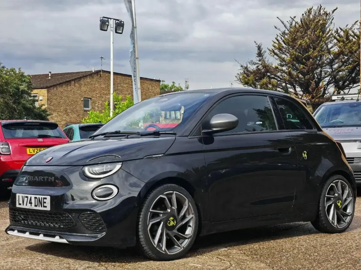 Used Abarth 500e 112 kW (153 HP) 2024 Black Hatchback