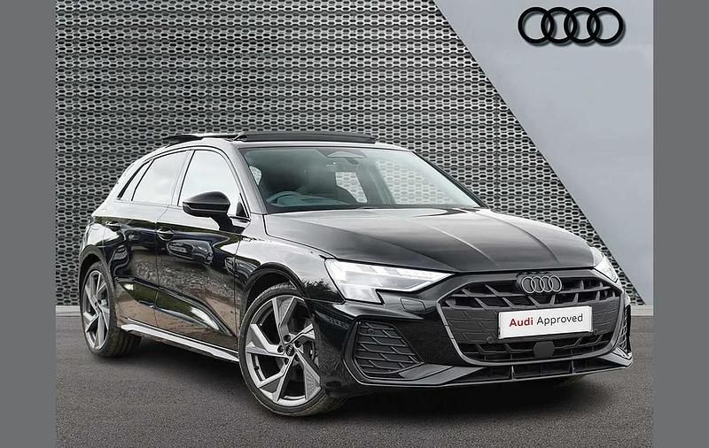 Used Audi A3 Black Edition 147 HP (108 kW) 2025 Black Hatchback