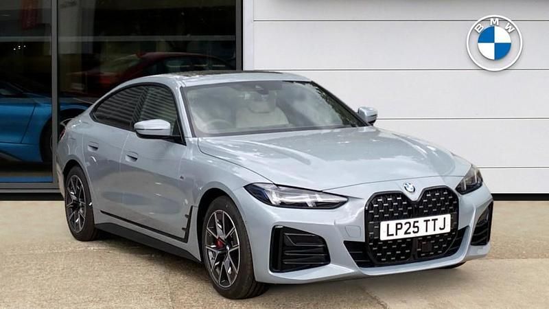 Grey Used 2025 BMW 420 Gran Coupé M Sport Coupe | £44,500 - Image 1/4