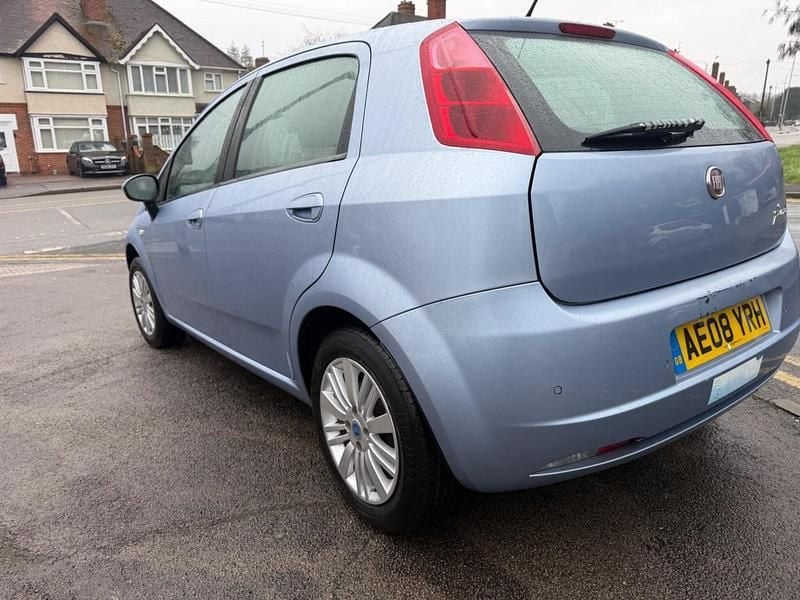 Used Fiat Grande Punto 77 HP (56 kW) 2008 Blue Hatchback