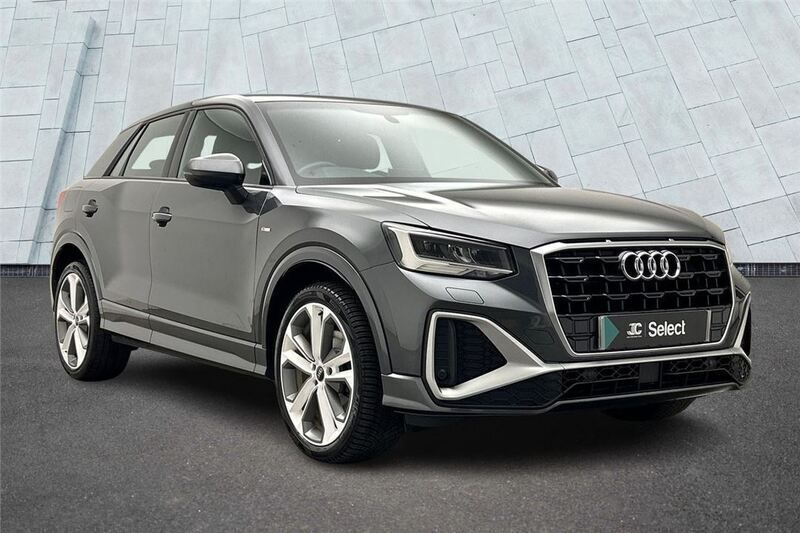 Grey Used 2021 Audi Q2 S-Line SUV | £18,995 (Good price) - Image 1/4