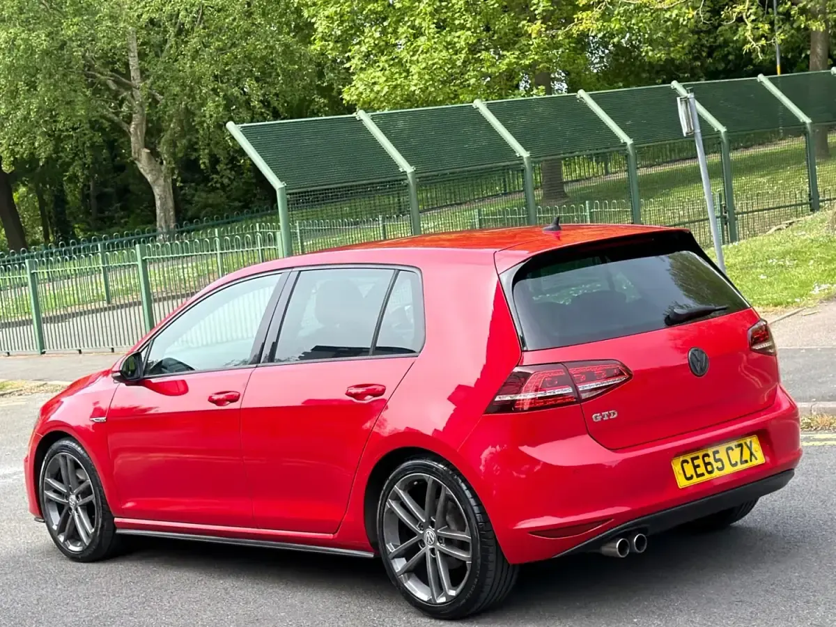 Używany VW Golf VII GTD 2015 Czerwony Hatchback